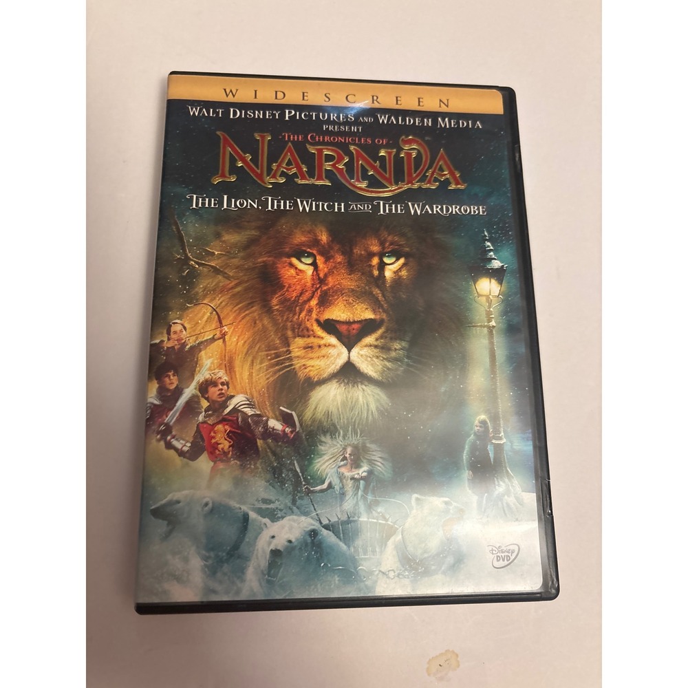 The Chronicles of Narnia The Lion The Witch The Wardrobe DVD Widescreen Walt